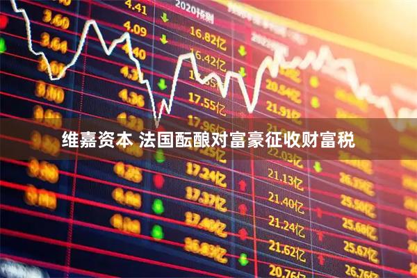 维嘉资本 法国酝酿对富豪征收财富税