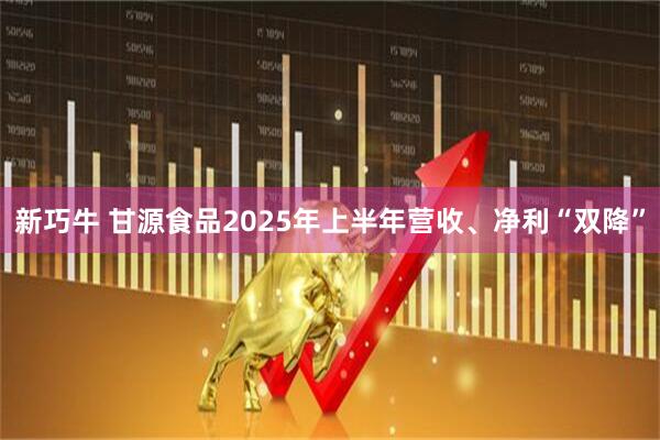 新巧牛 甘源食品2025年上半年营收、净利“双降”