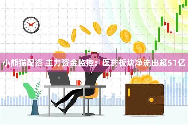 小熊猫配资 主力资金监控：医药板块净流出超51亿