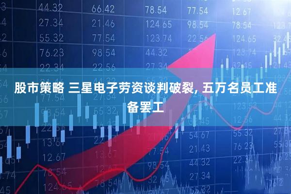 股市策略 三星电子劳资谈判破裂, 五万名员工准备罢工