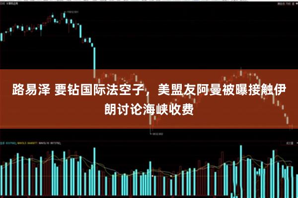 路易泽 要钻国际法空子，美盟友阿曼被曝接触伊朗讨论海峡收费